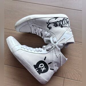 Zadig & Voltaire high top Jormi amour sneakers Size 40